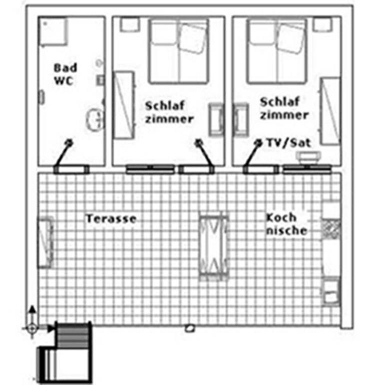 Apartment Sveti Petar Biograd Rum bild